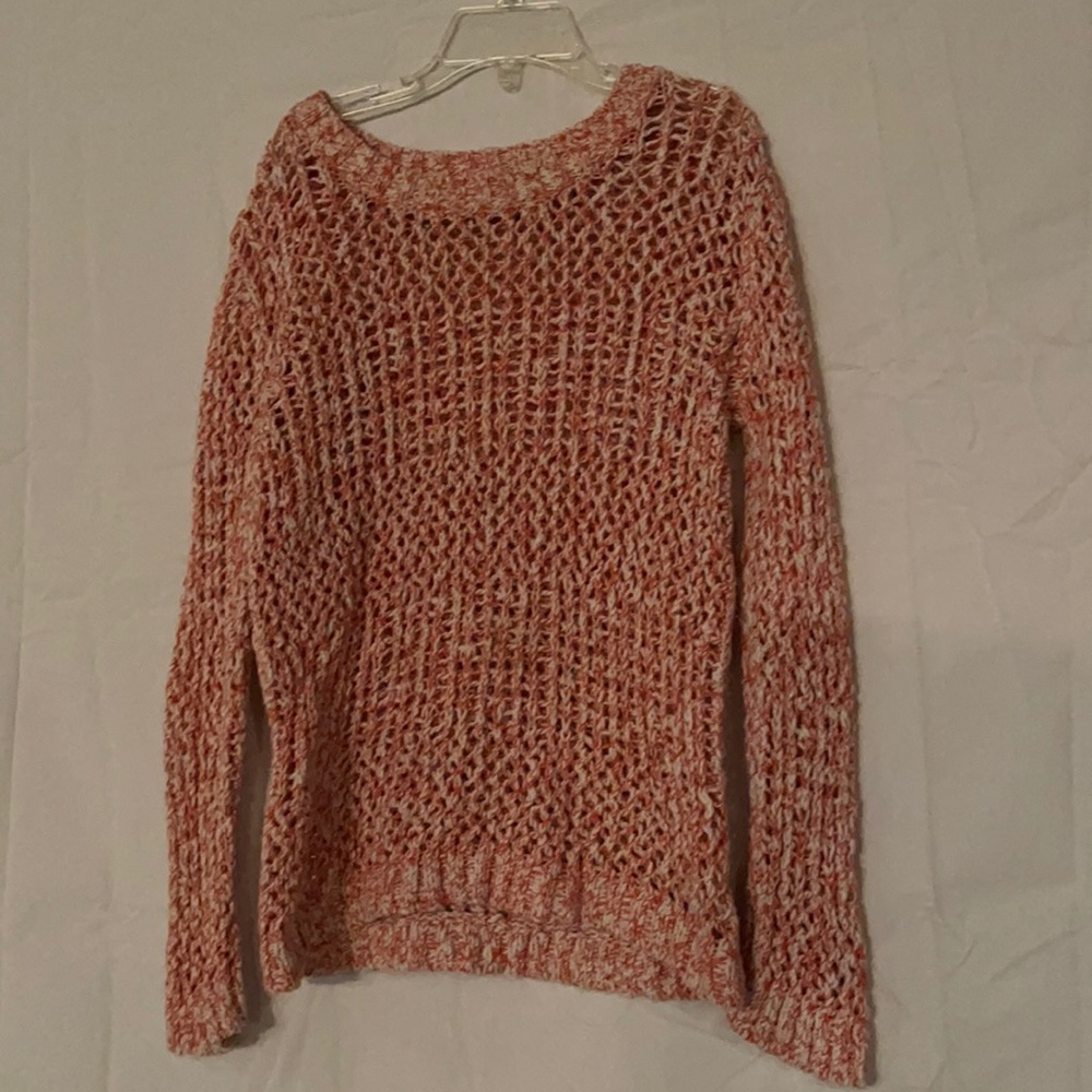 Tucker+Tate girls orange sweater